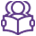 Purple square icon