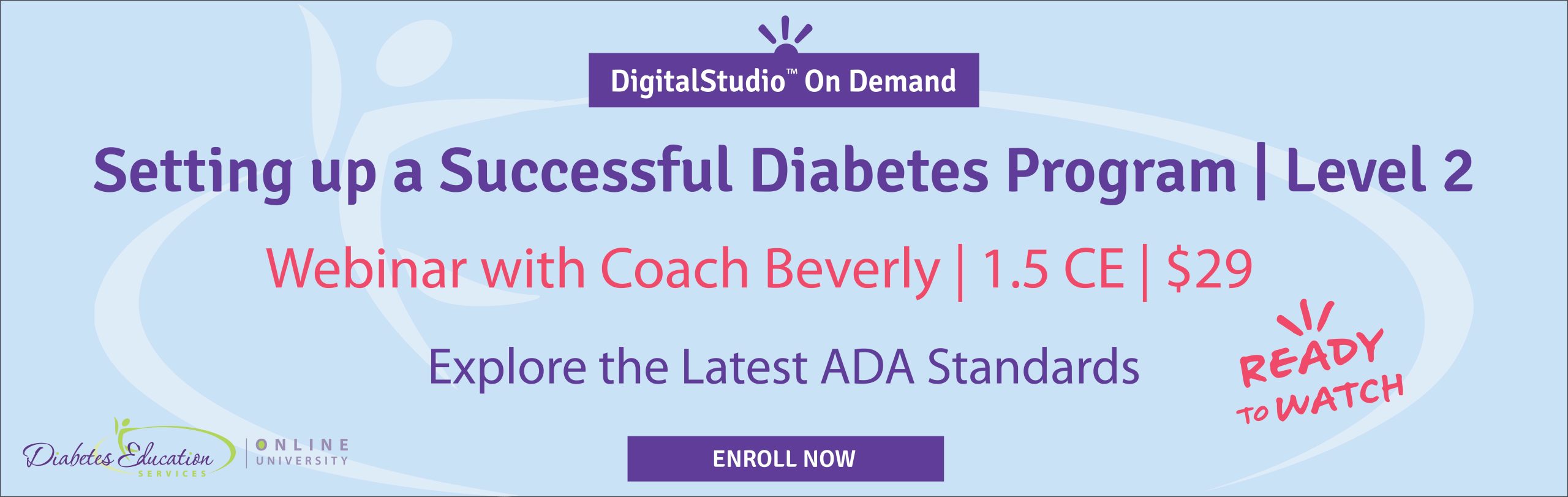 Successful Diabetes Program Webinar with Coach Beverly.