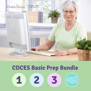 CDCES Basic Prep Bundle online university.