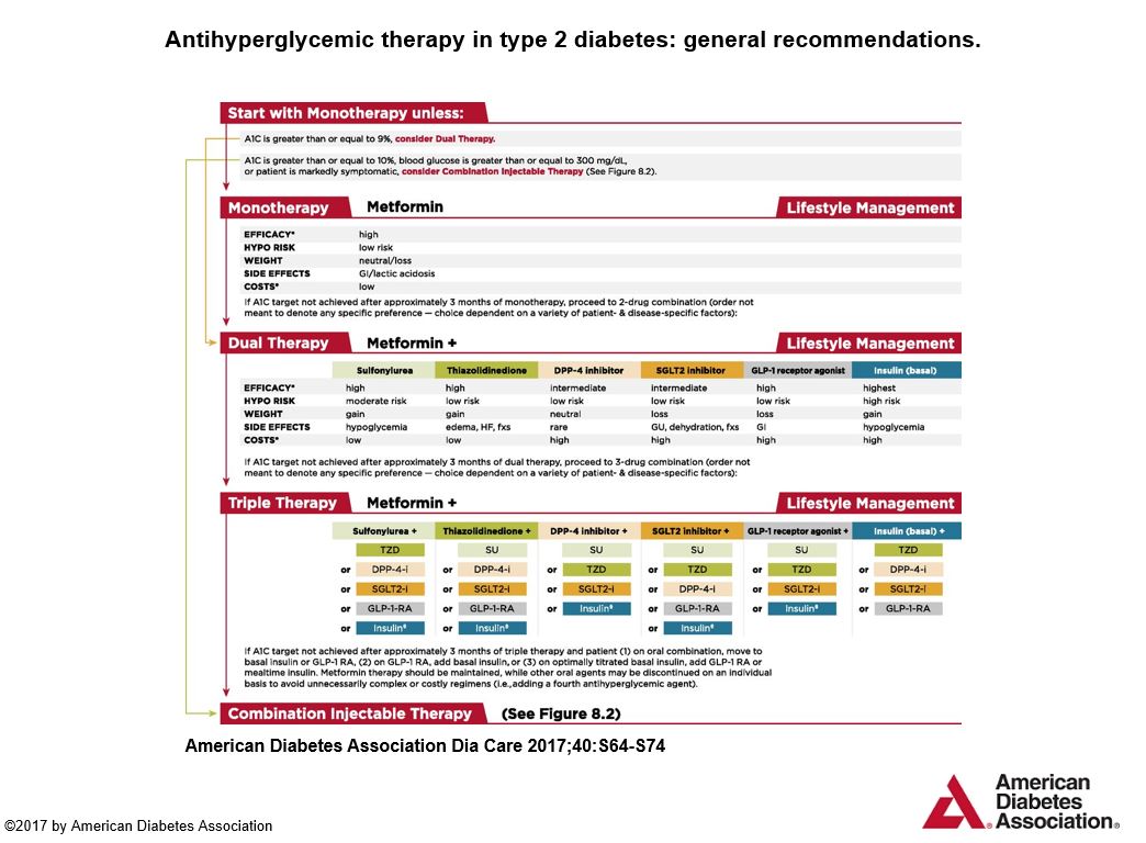 diabetes management algorithm)