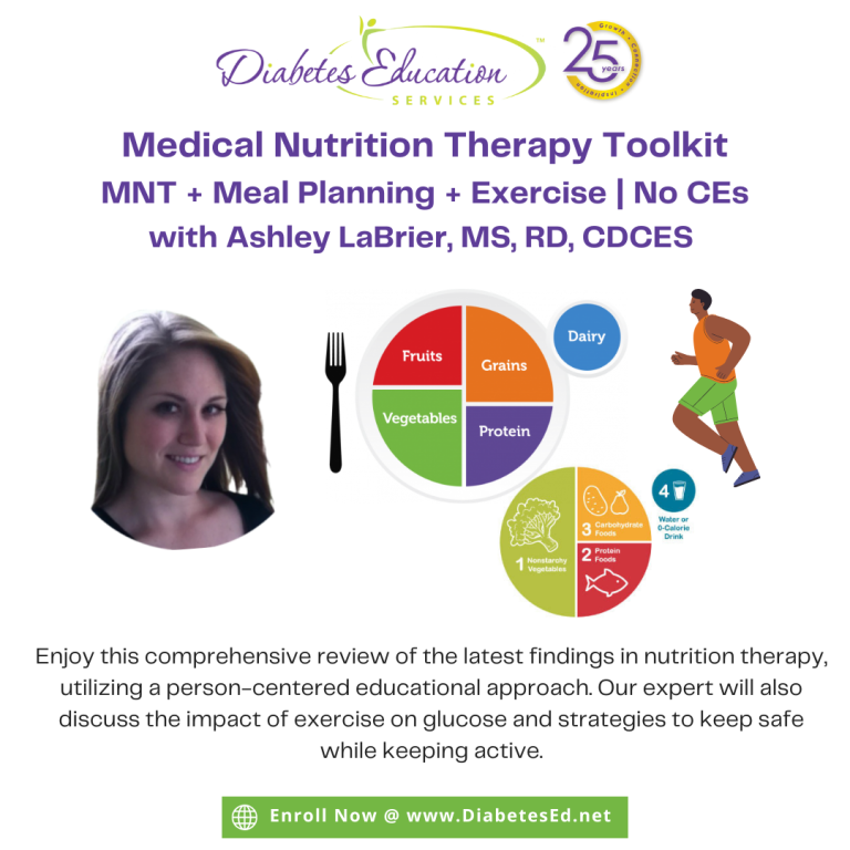 Diabetes Education Services Nutrition Therapy Toolkit.