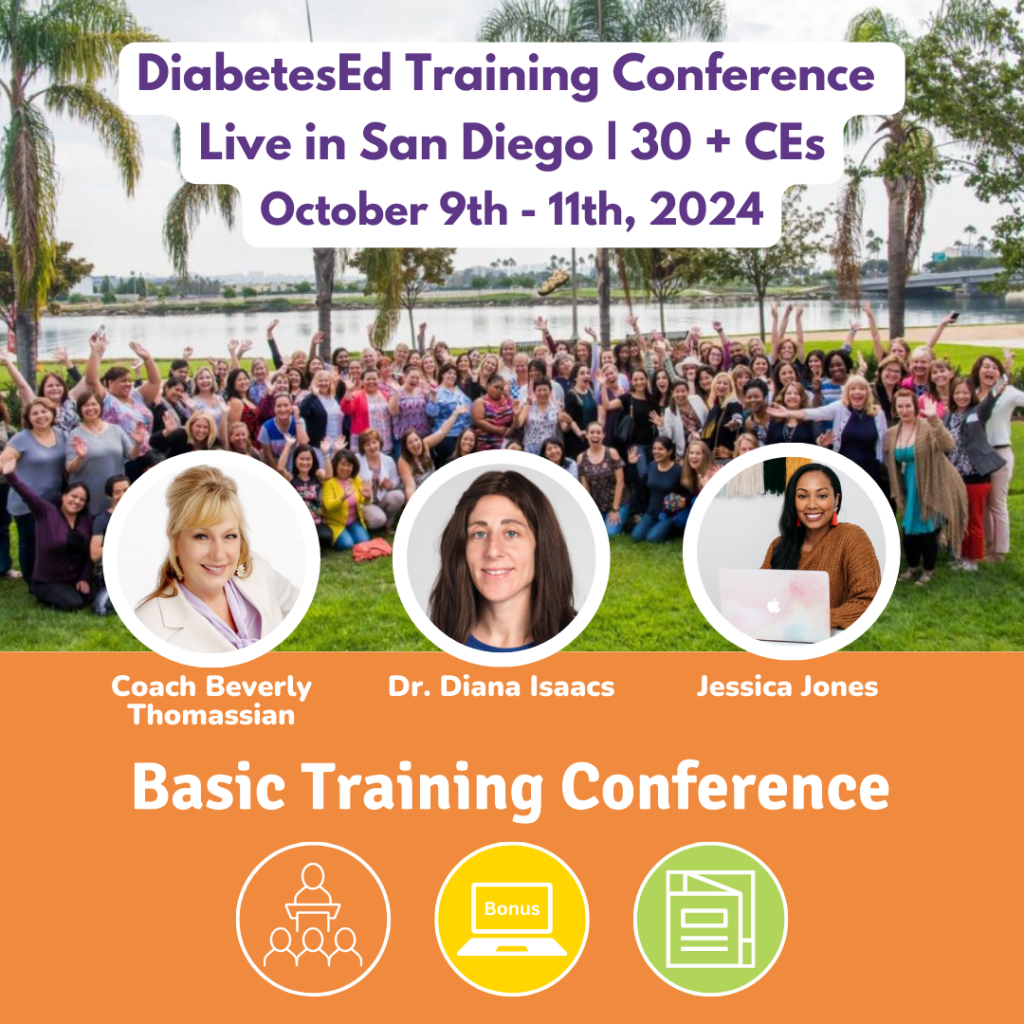 DiabetesEd Training Conference October 2024 in San Diego