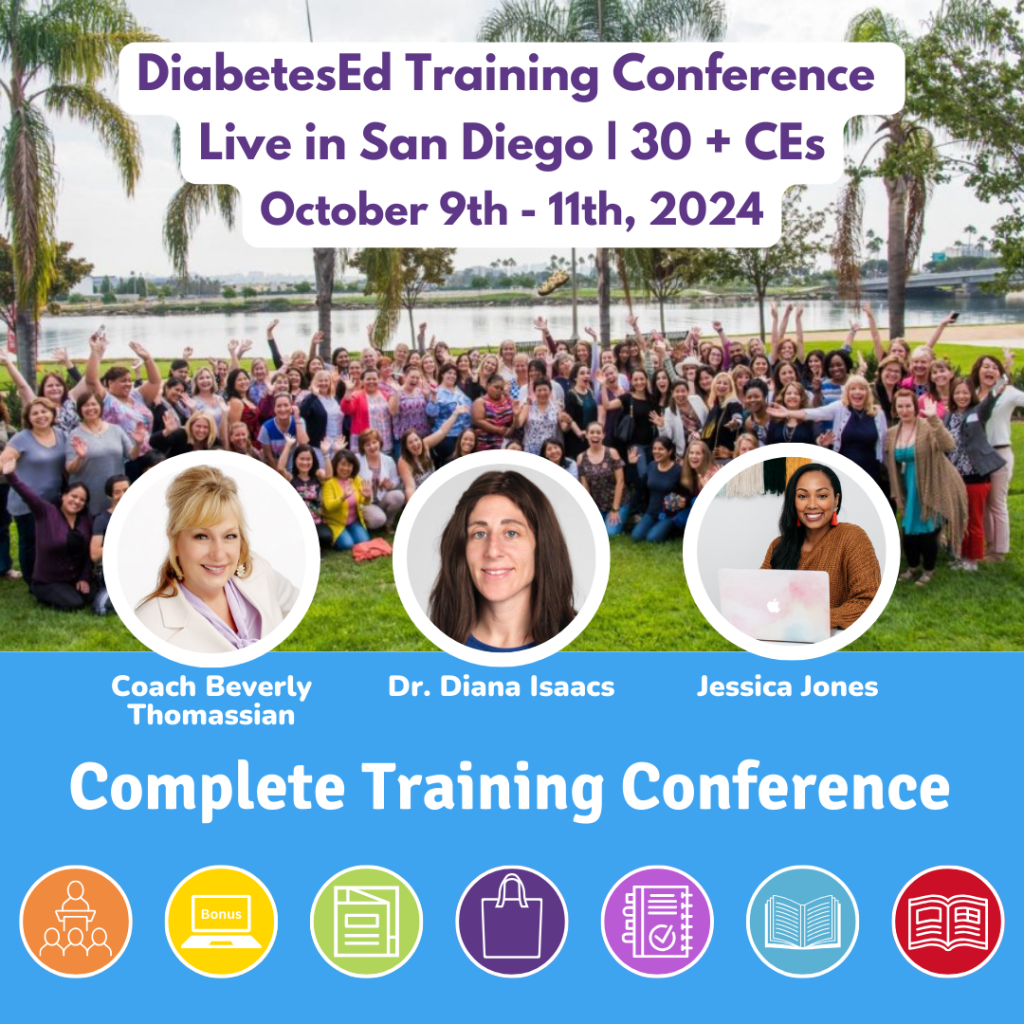 DiabetesEd Training Conference in San Diego, October 2024