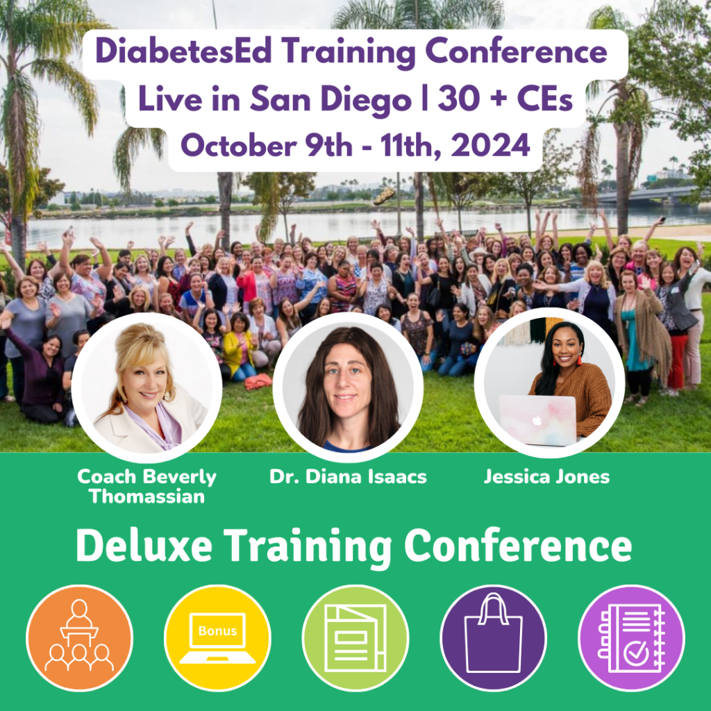 DiabetesEd Training Conference in San Diego, October 2024.