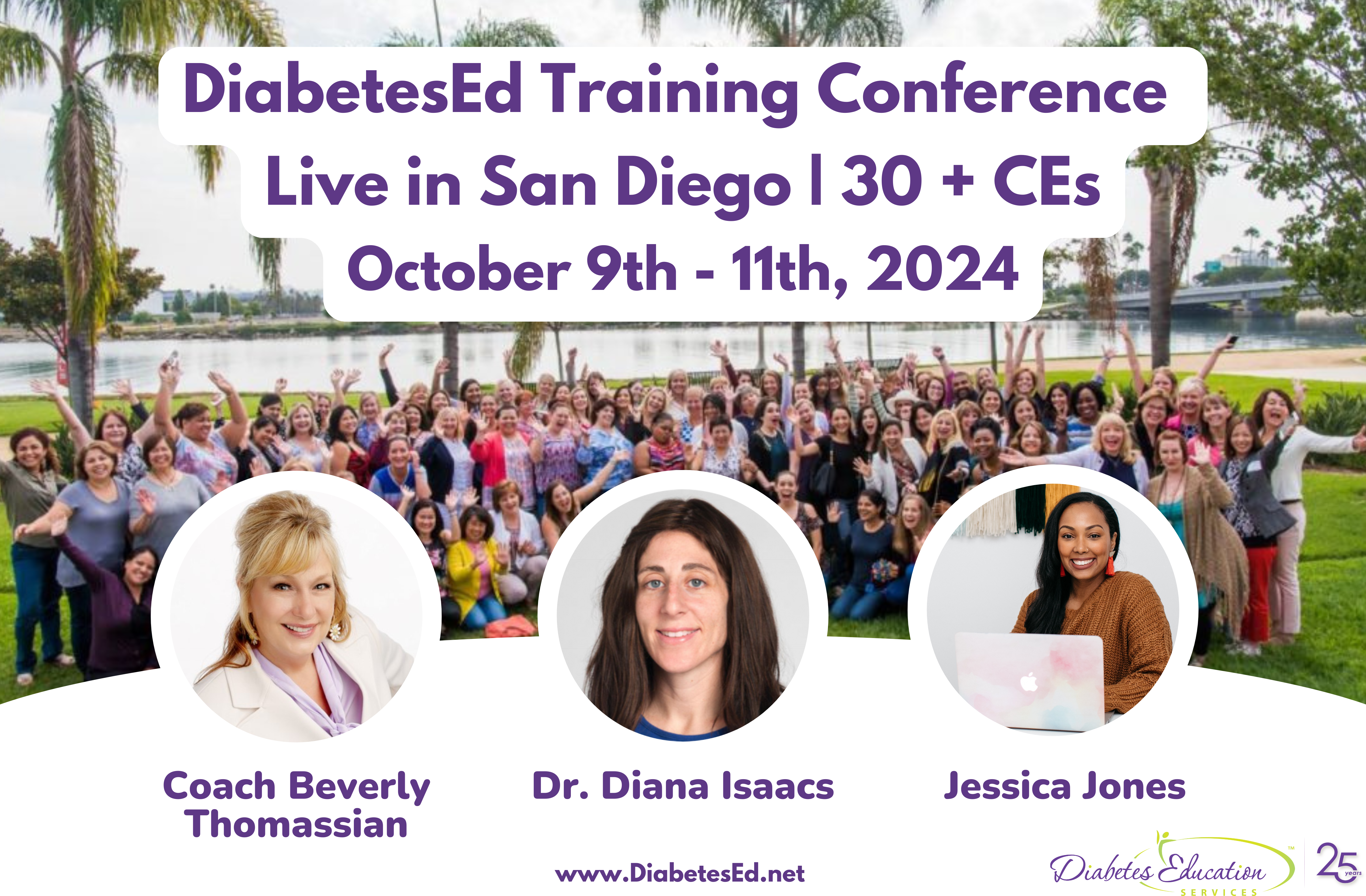 DiabetesEd Training Conference in San Diego, October 2024