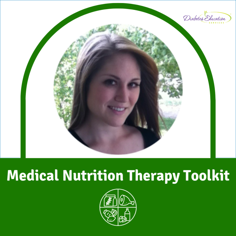 Medical Nutrition Therapy Toolkit cover with person smiling.